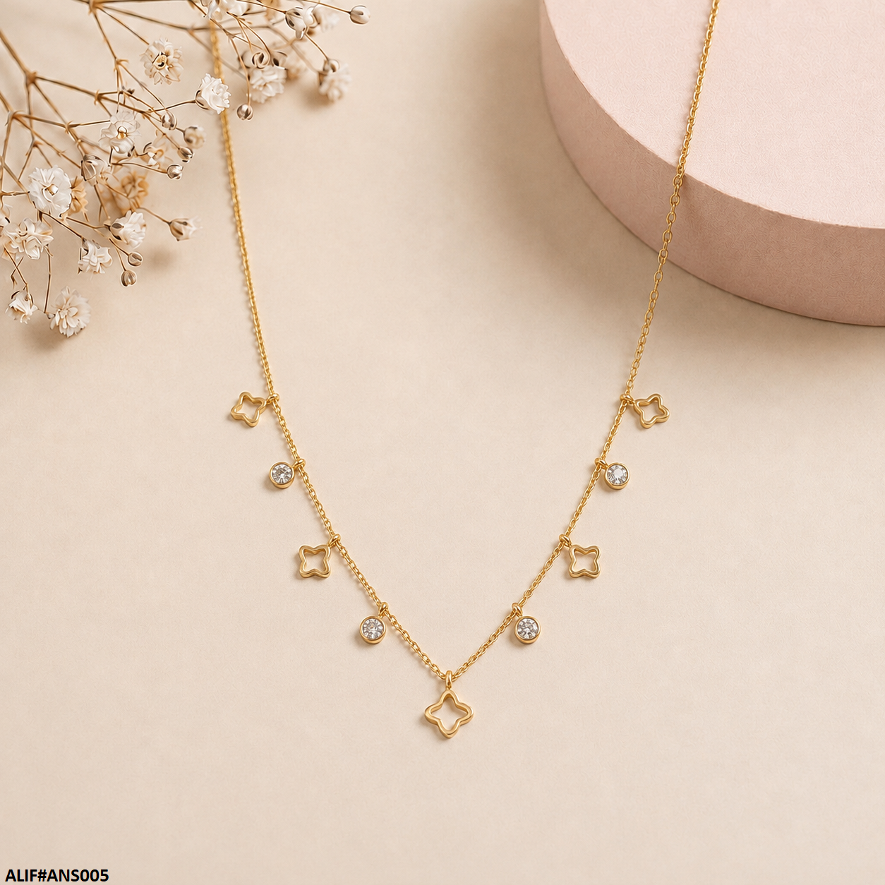 ANS005 Stainless Steel Necklace = ANS