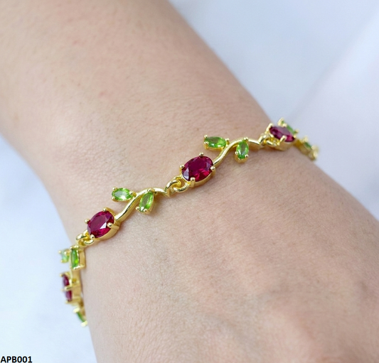APB001 Tulip Leaf Bracelet - APB