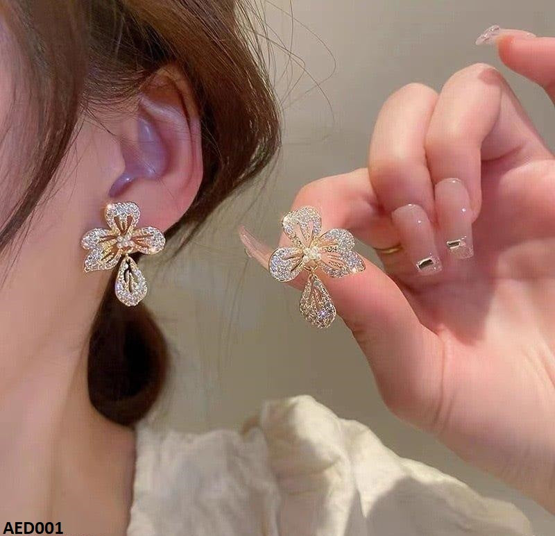AED001 Tear Drop Earrings Pair = AED