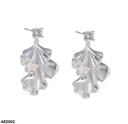 AED002 Leaf Drop Earrings - ATP