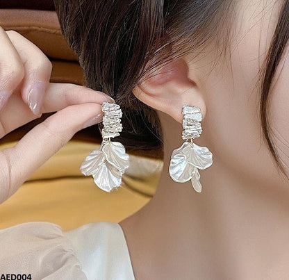 AED004 Petal Dangle Earrings - AED
