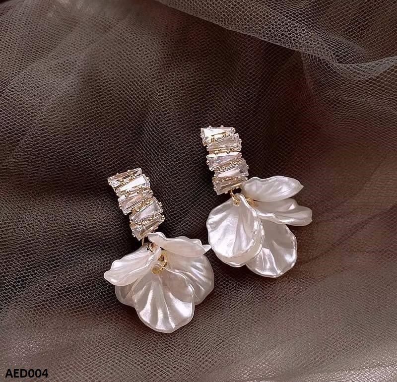 AED004 Petal Dangle Earrings - AED
