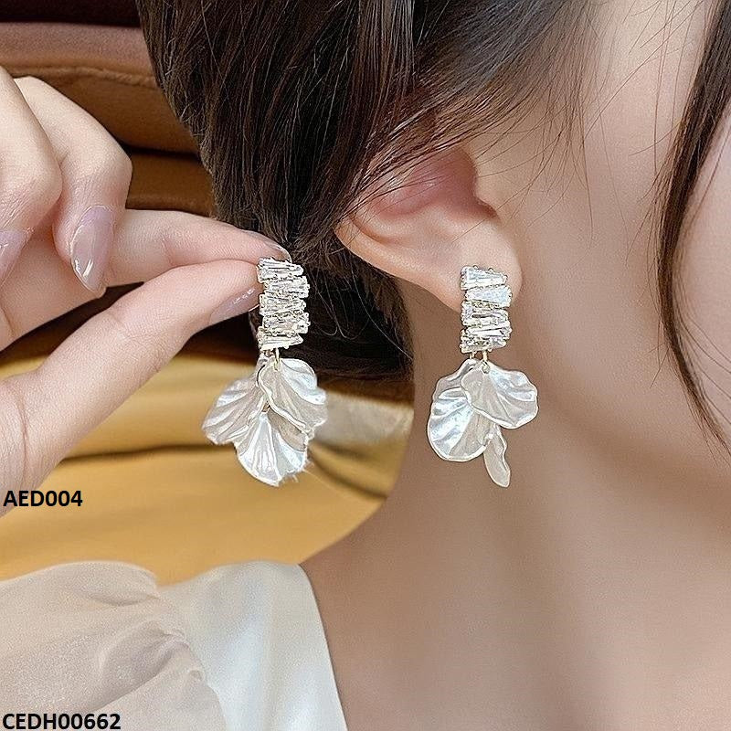 AED004 Petal Dangle Earrings - AED