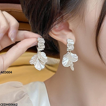 AED004 Petal Dangle Earrings - AED