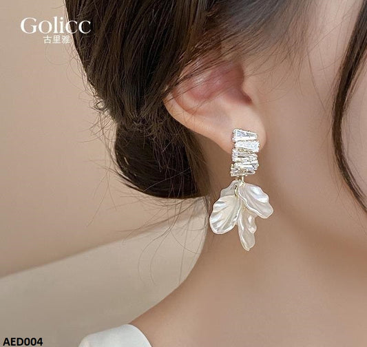 AED004 Petal Dangle Earrings - AED