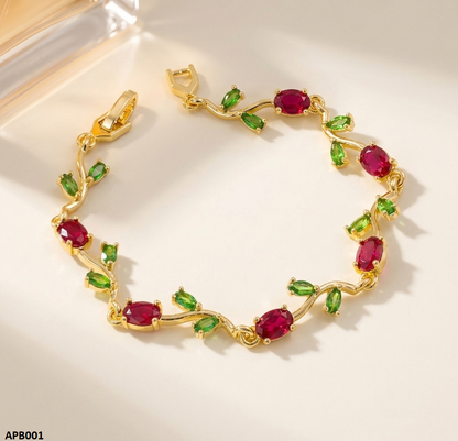 APB001 Tulip Leaf Bracelet - APB