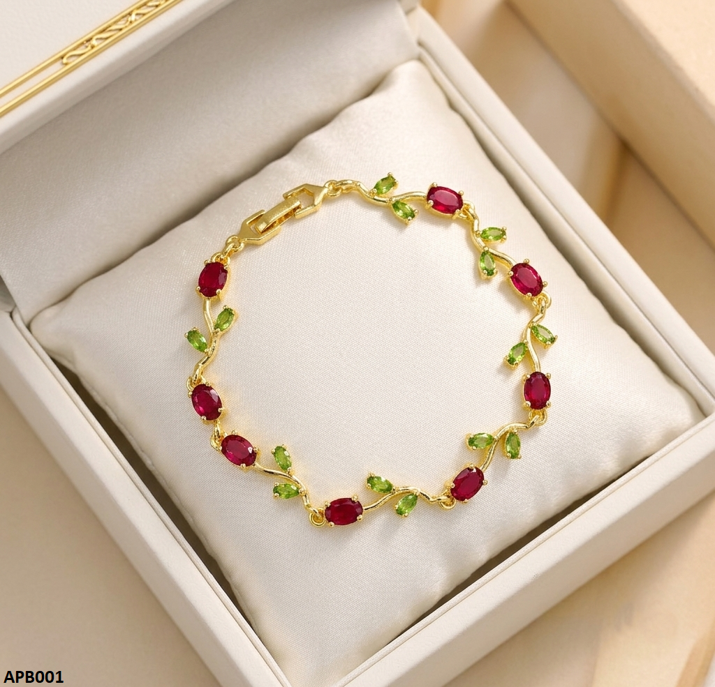APB001 Tulip Leaf Bracelet - APB