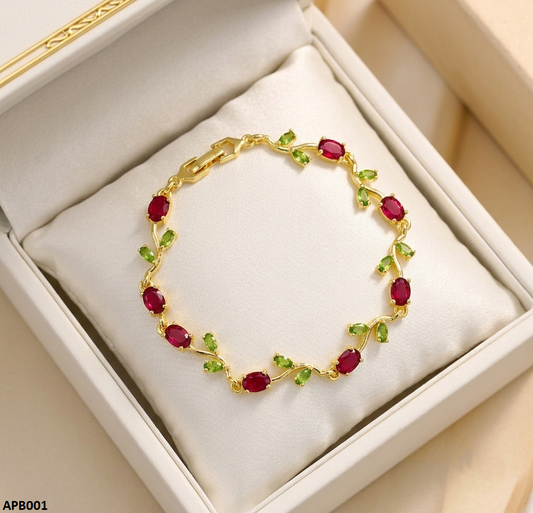 APB001 Tulip Leaf Bracelet - APB