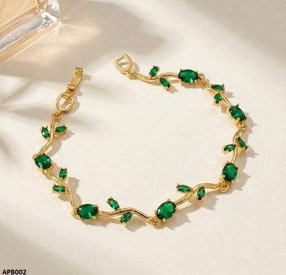 APB002 Tulip Leaf Bracelet - APB