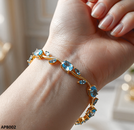 APB002 Tulip Leaf Bracelet - APB