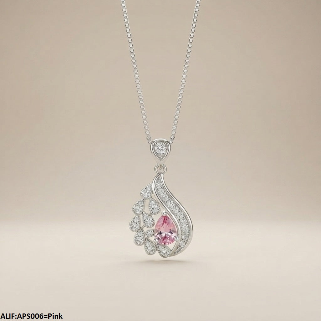 APS006 Tear Pendant With Chain = APS