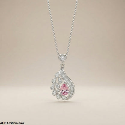 APS006 Tear Pendant With Chain = APS